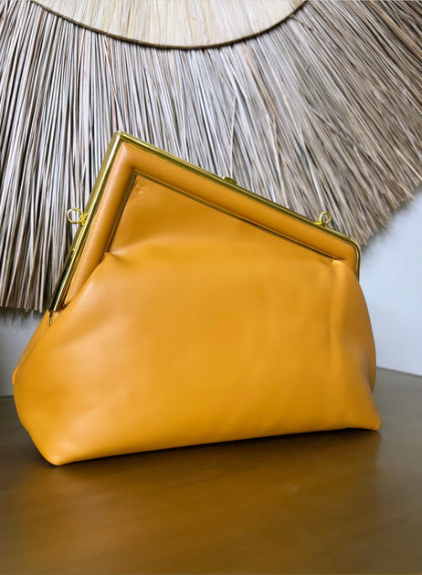 Soft leather hot sale clutch bag