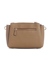 Guess Noelle Triple Compartment Bag - Beige