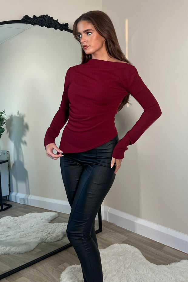 Lowen Asymmetric Top - Wine