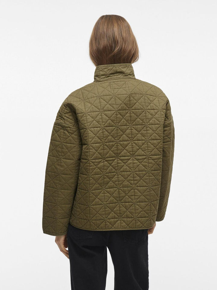 Quilted Jacket - Olive