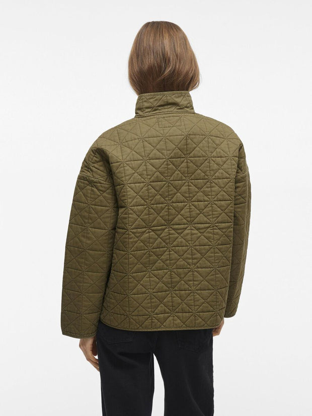 Quilted Jacket - Olive