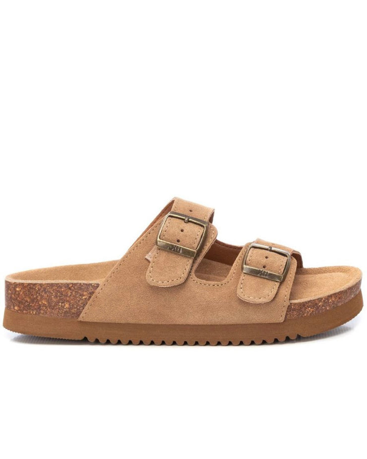 Porter Double Strap Sandal - Camel