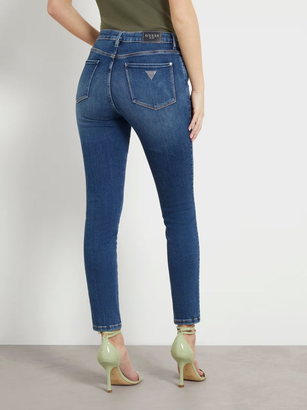 Guess Curve Power Jean - Mid Wash