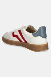 Gant Cuzima Leather Sneakers - White/Blue/Red