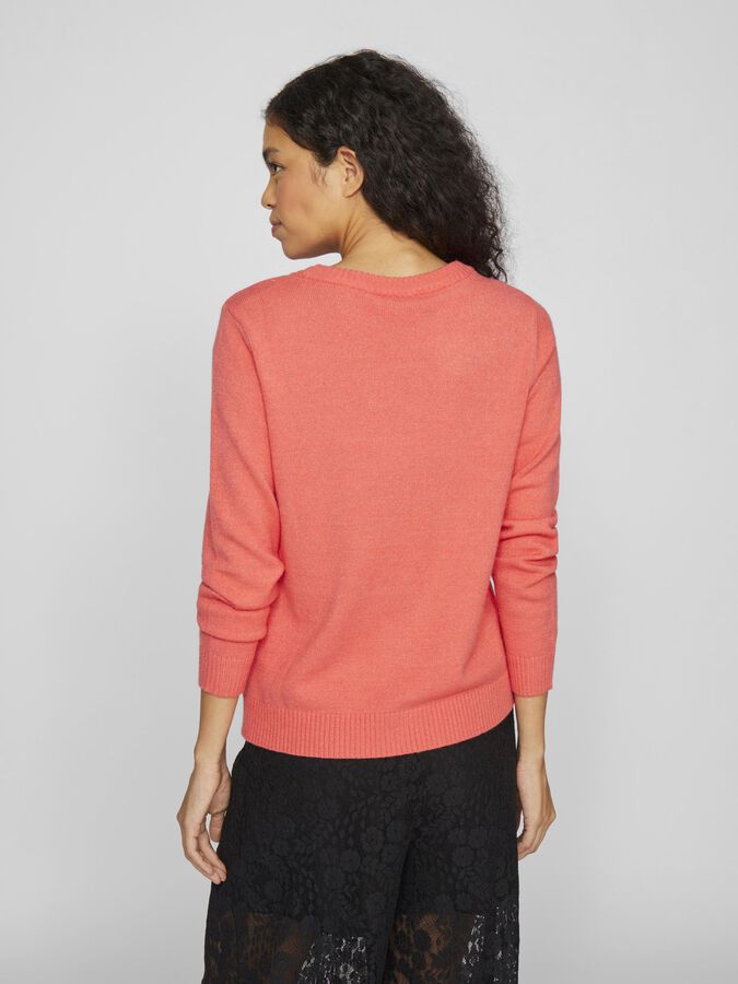 Viril V-Neck Knitted Pullover- Dubarry