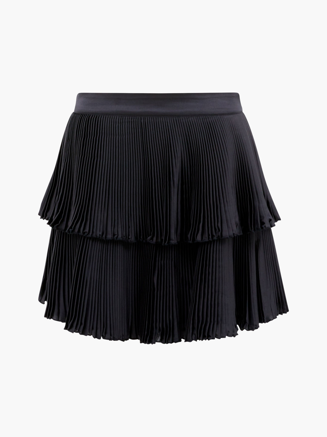 French Connection Ilsa Pleated Mini Skirt - Blackout