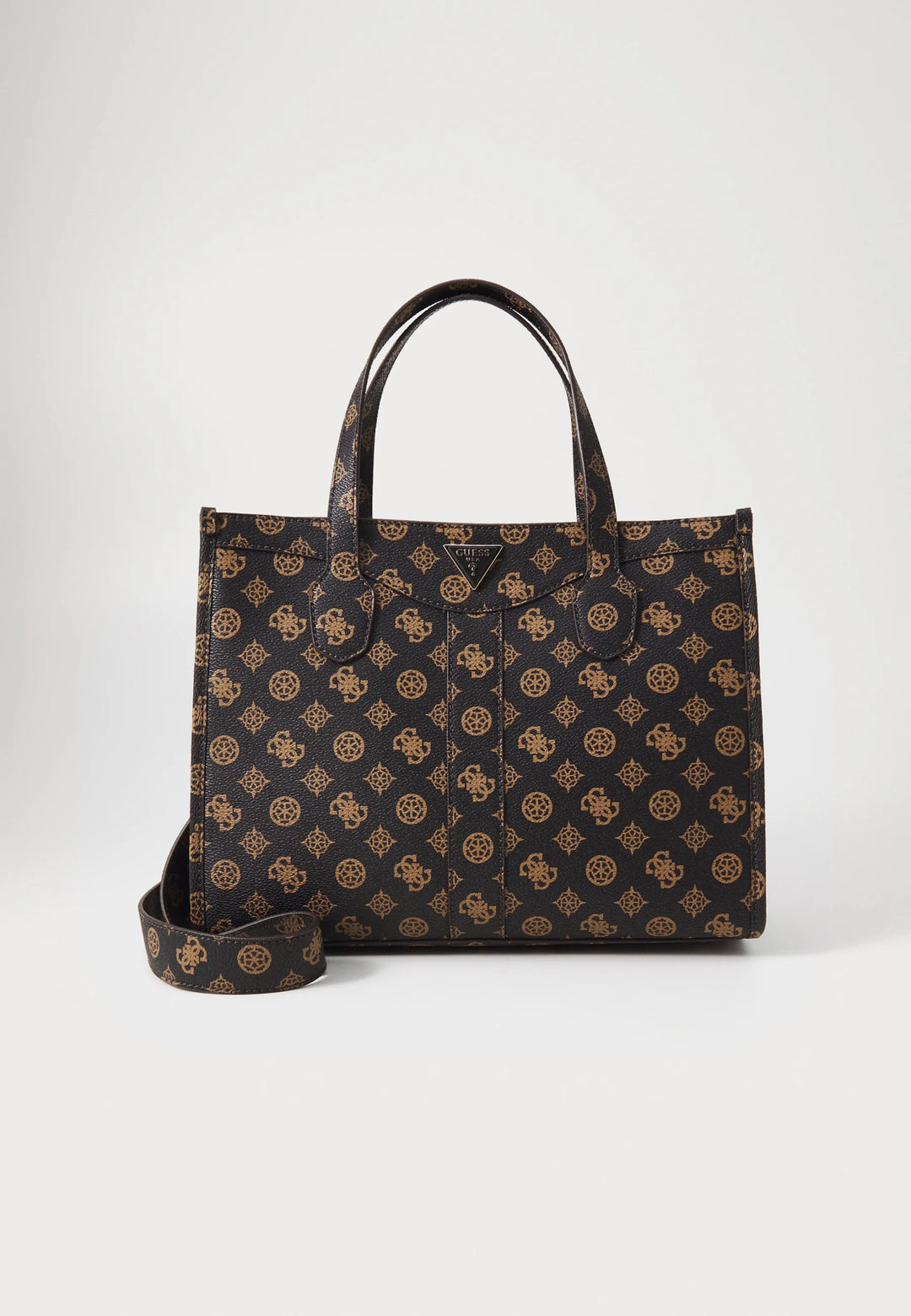 Guess Silvana Tote - Mocha Logo