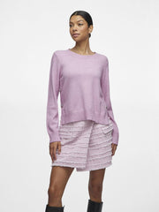 Ril Round Neck Knitted Pullover