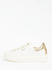 Guess Vibo Sneaker - White/Gold