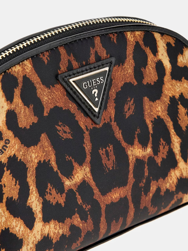 Guess Dome Pouch - Leopard