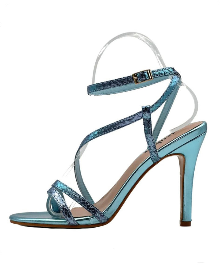 Nicole Strappy Sandal - Blue