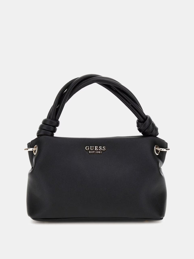 Guess Sansa Mini Top Handle Handbag - Black