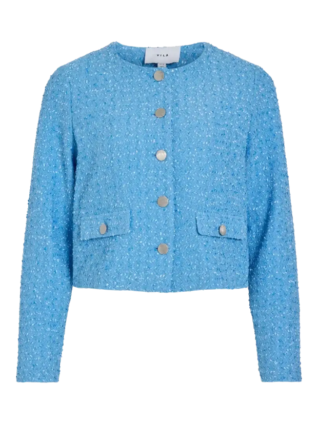 Vikonnie Tailored Jacket - Blissful Blue