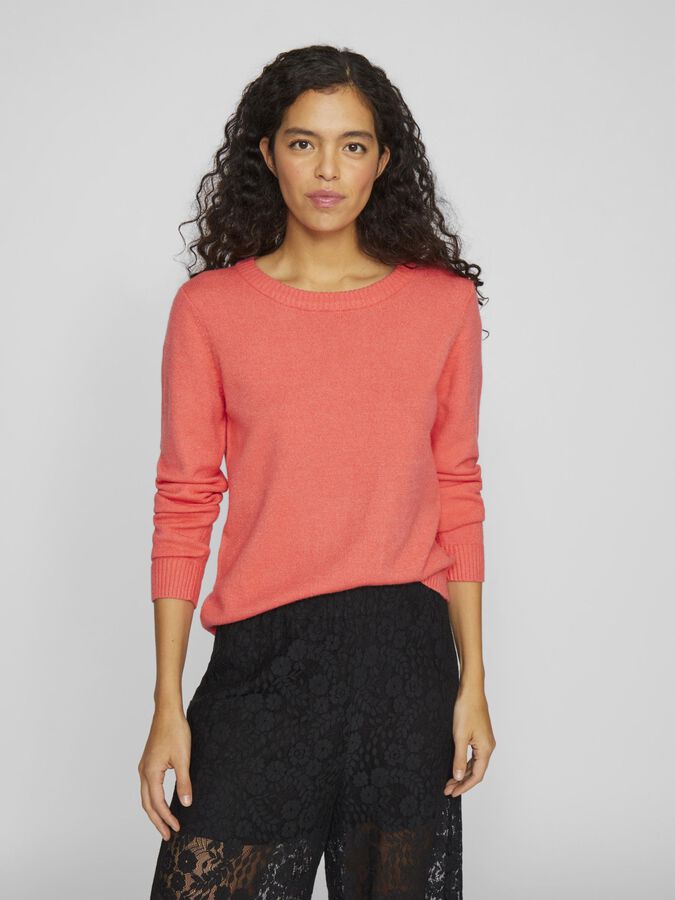 Viril V-Neck Knitted Pullover- Dubarry