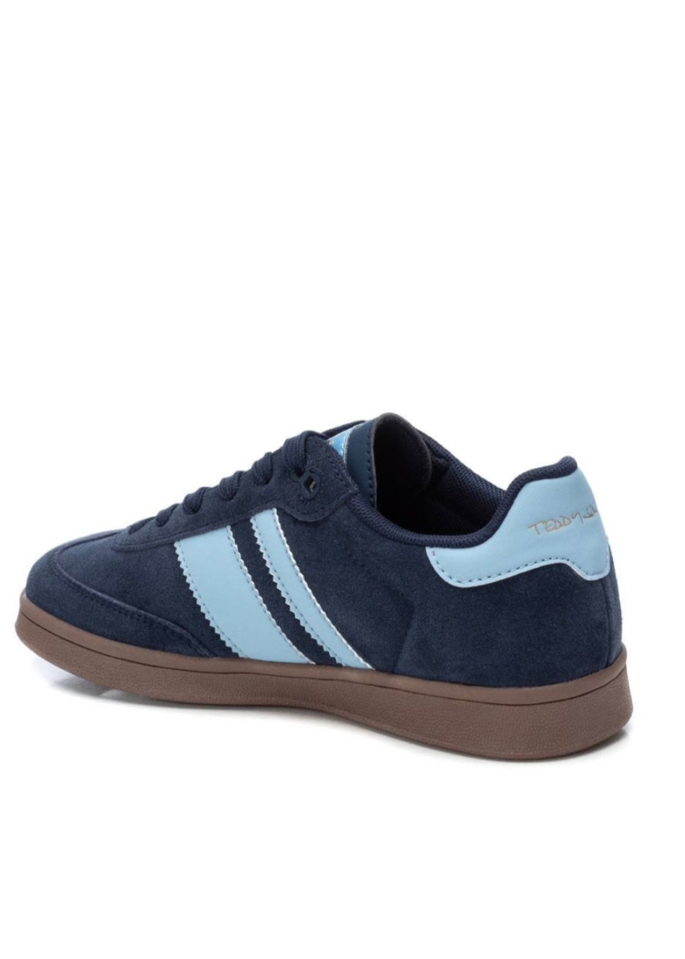 Colour Block Sneaker - Navy/Blue