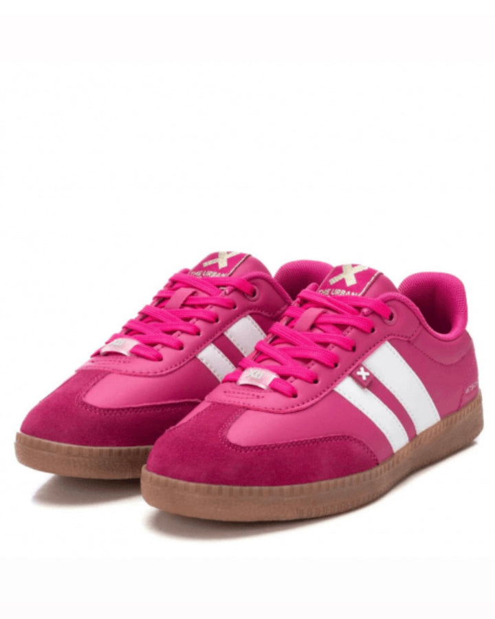 Colourblock Sneaker - Fuchsia