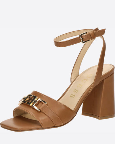 Guess Grato Block Heel - Tan