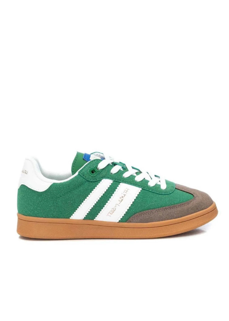 Colour Block Sneaker - Green