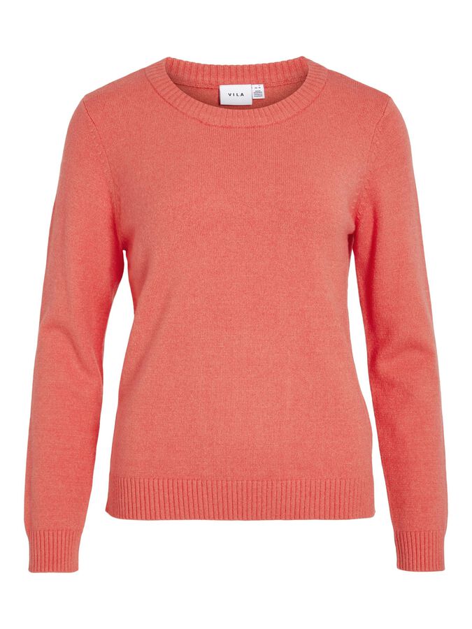 Viril V-Neck Knitted Pullover- Dubarry