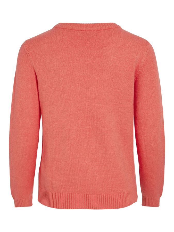 Viril V-Neck Knitted Pullover- Dubarry