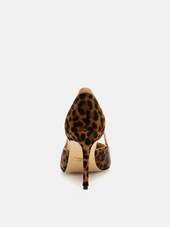 Guess Ricky Court Heel - Leopard