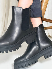 Chunky Chelsea Boot - Black