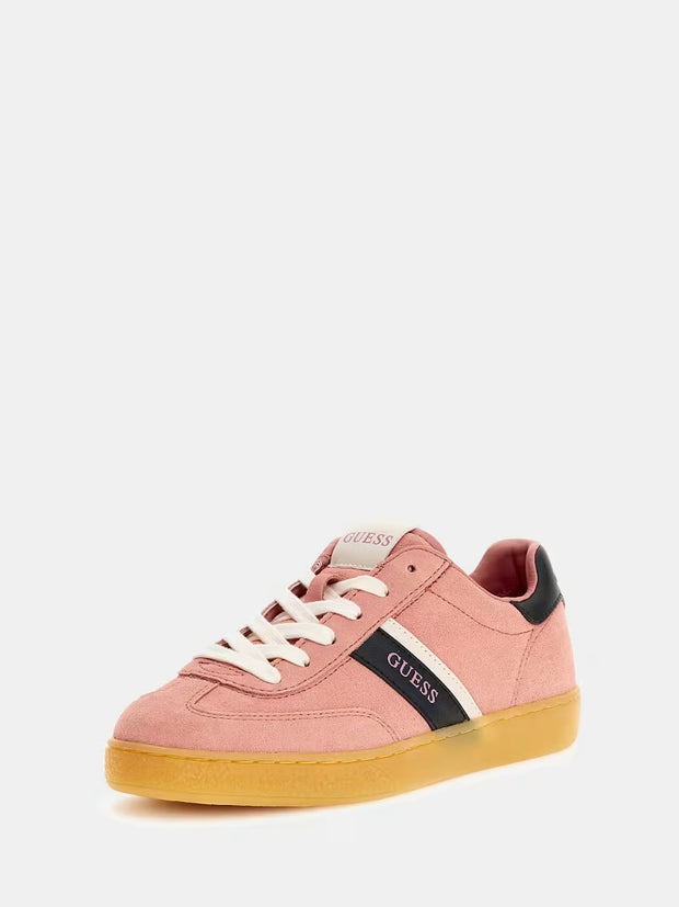 Guess Nolinas Suede Sneaker -Pink