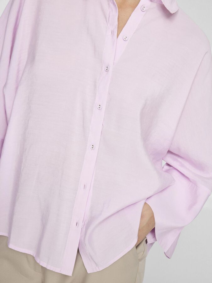 Aspyn 3/4 Sleeved shirt - Light Pink