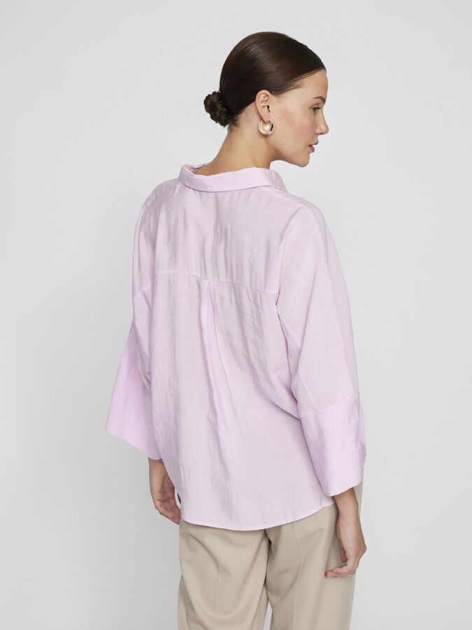 Aspyn 3/4 Sleeved shirt - Light Pink