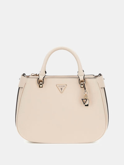 Guess Fedora Shoulder Satchel - Bone