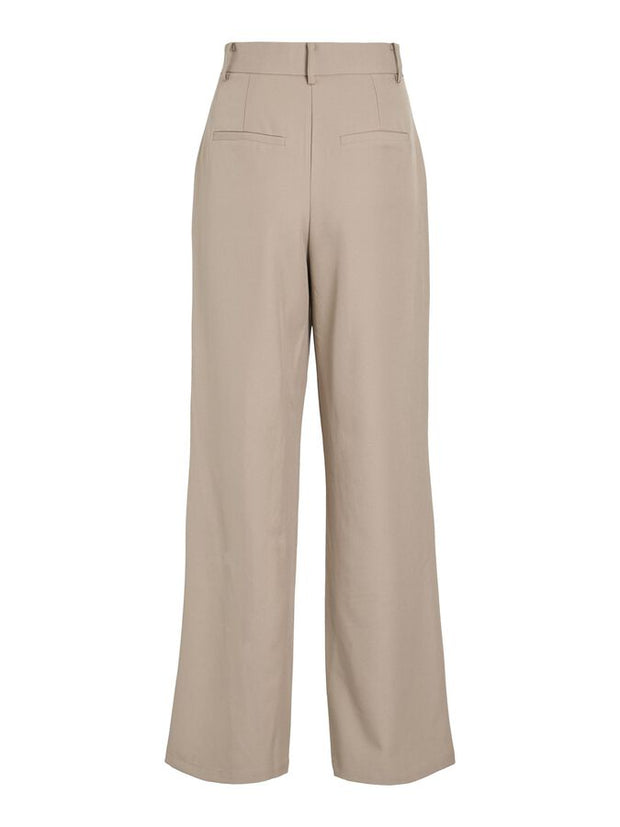 Aya Wide Leg Trouser - Tan