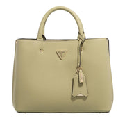 Guess Meridian Girlfriend satchel Handbag - Sage Green