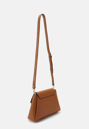 Guess Sora Girlfriend Flap Shoulder Bag - Cognac