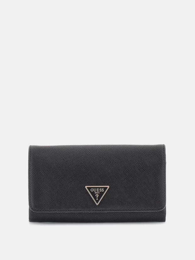 Guess Noelle Crossbody Flap Bag - Black