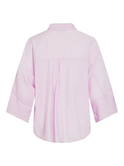 Aspyn 3/4 Sleeved shirt - Light Pink