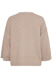 Ballia Soft Knit Cardigan - String Melange