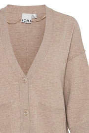 Ballia Soft Knit Cardigan - String Melange