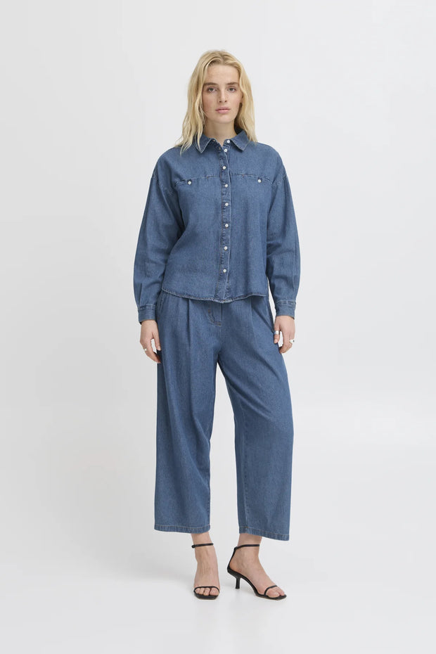 Archer Denim Shirt - Blue