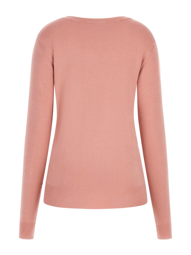 Guess Megan Logo Sweater - Rose