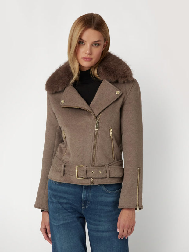 Guess Nancy Faux Fur Jacket