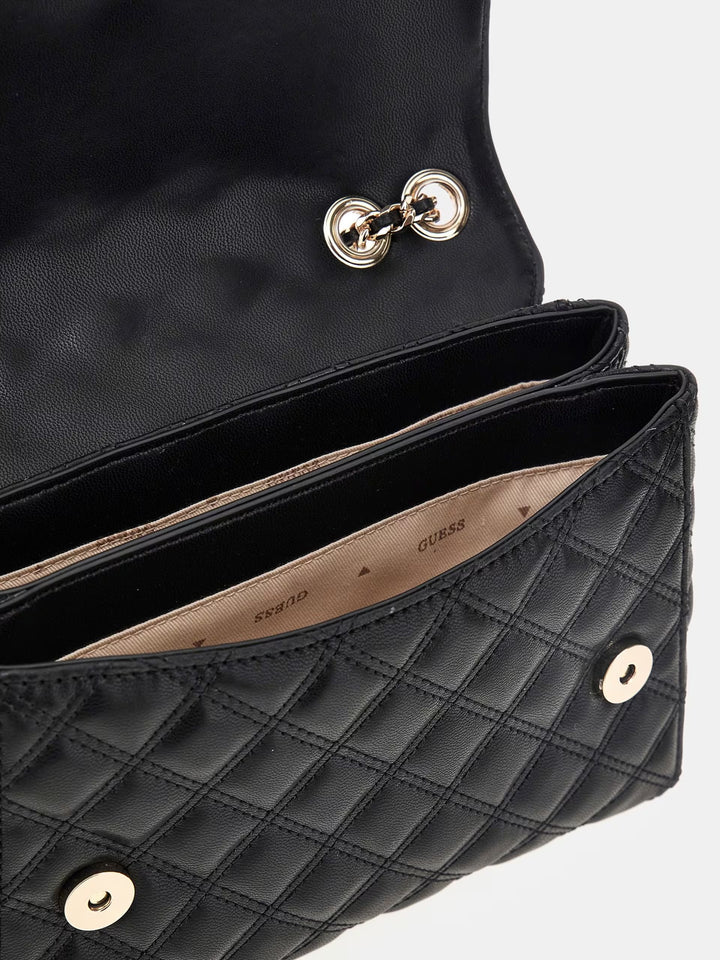 Guess Giully Compartment Convertible Flap - Black