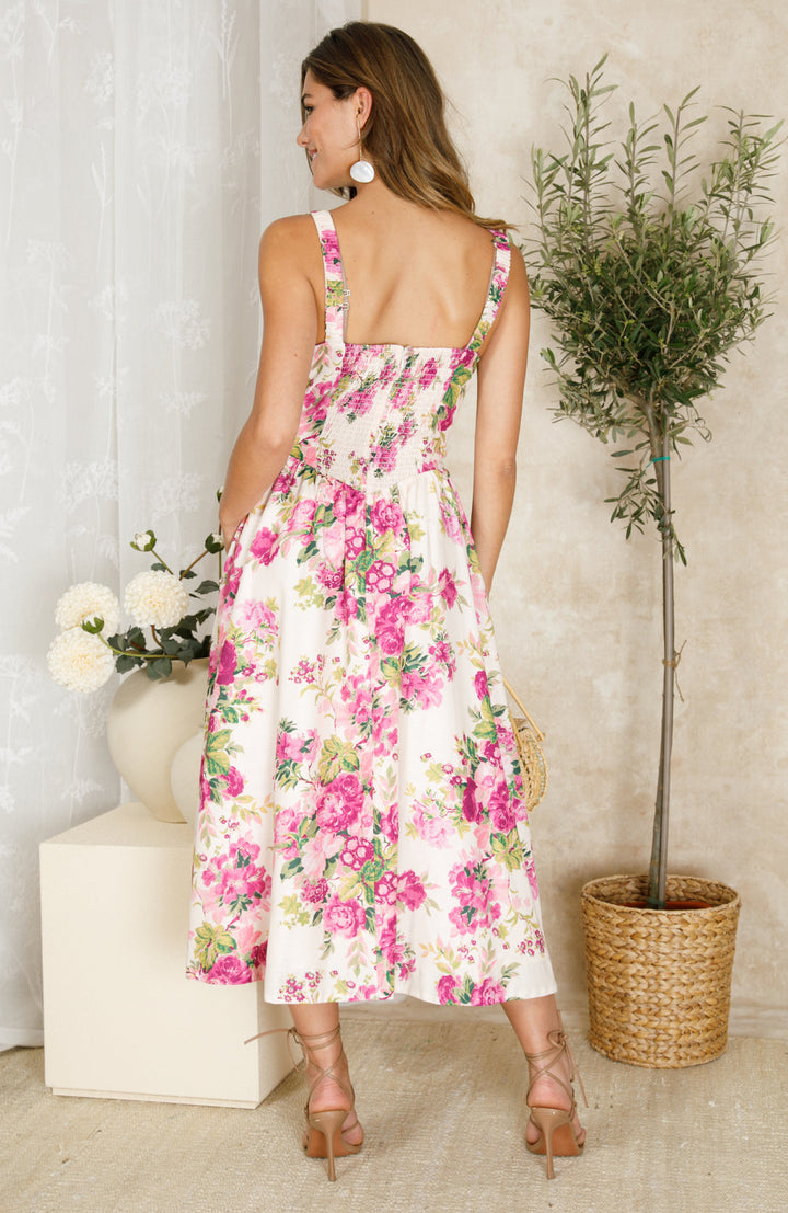 *PRE ORDER* Alina Dress - Pink Floral