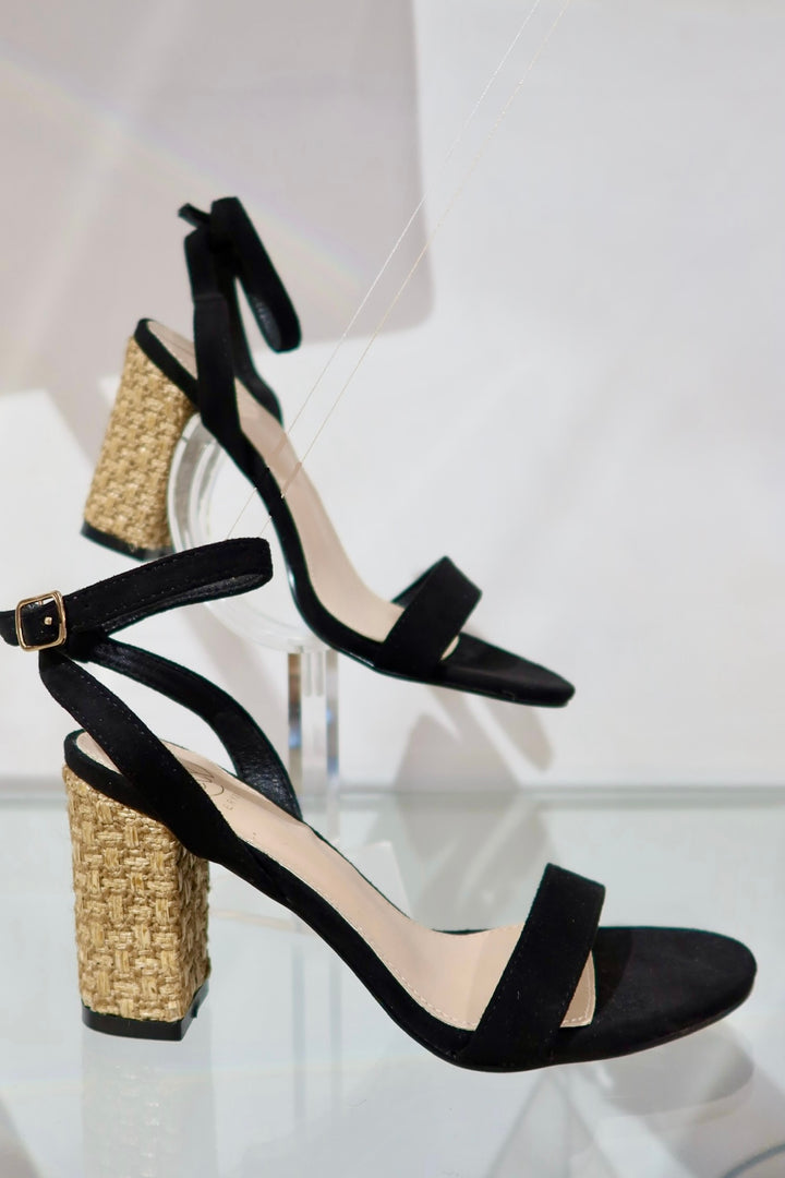 Sandra Block Heels - Black