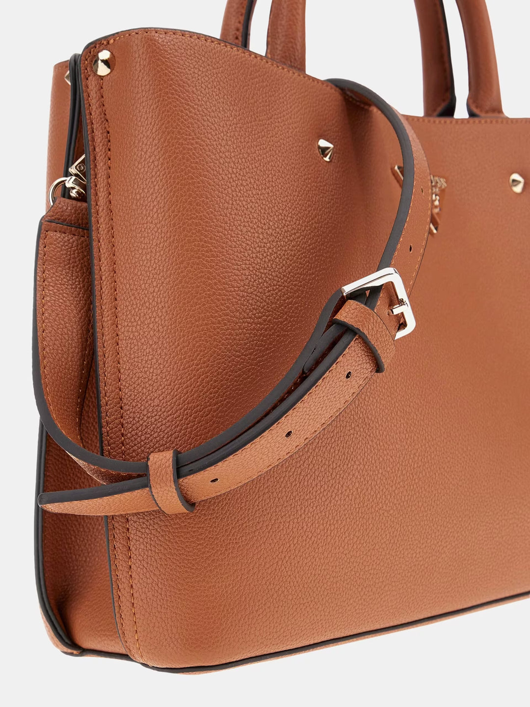 Guess Meridian Girlfriend Satchel - Cognac