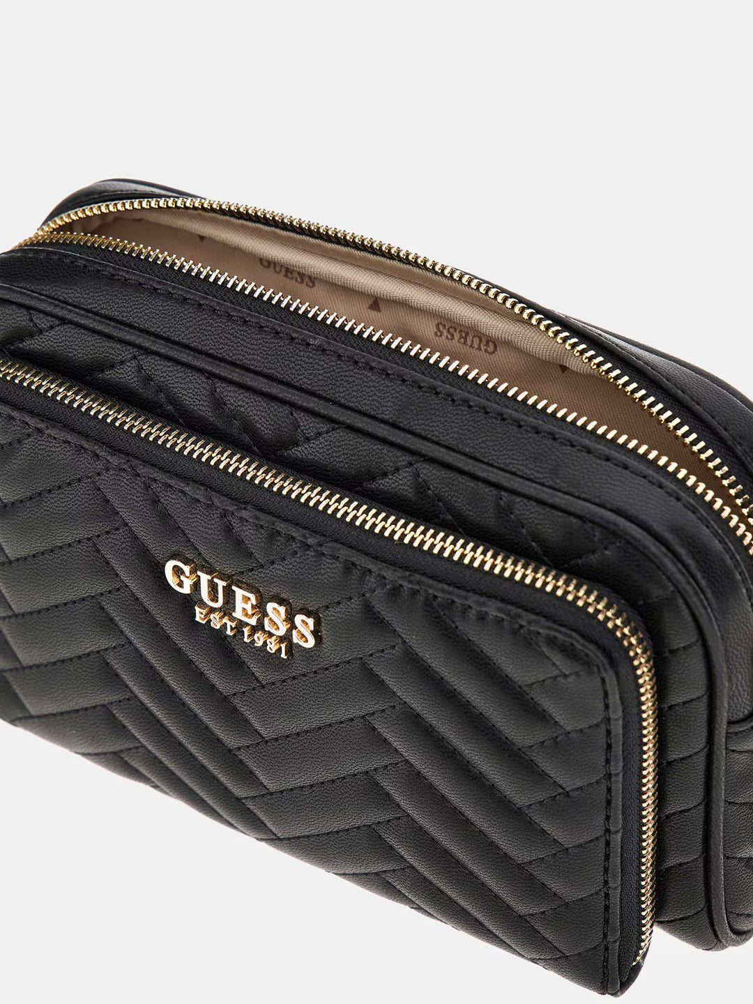 Guess Anning Camera Crossbody - Black