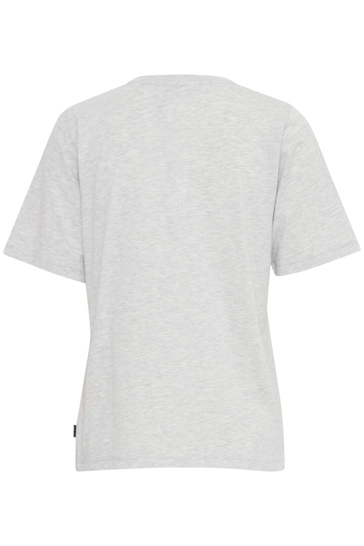 Freya T-Shirt - Light Grey Melange