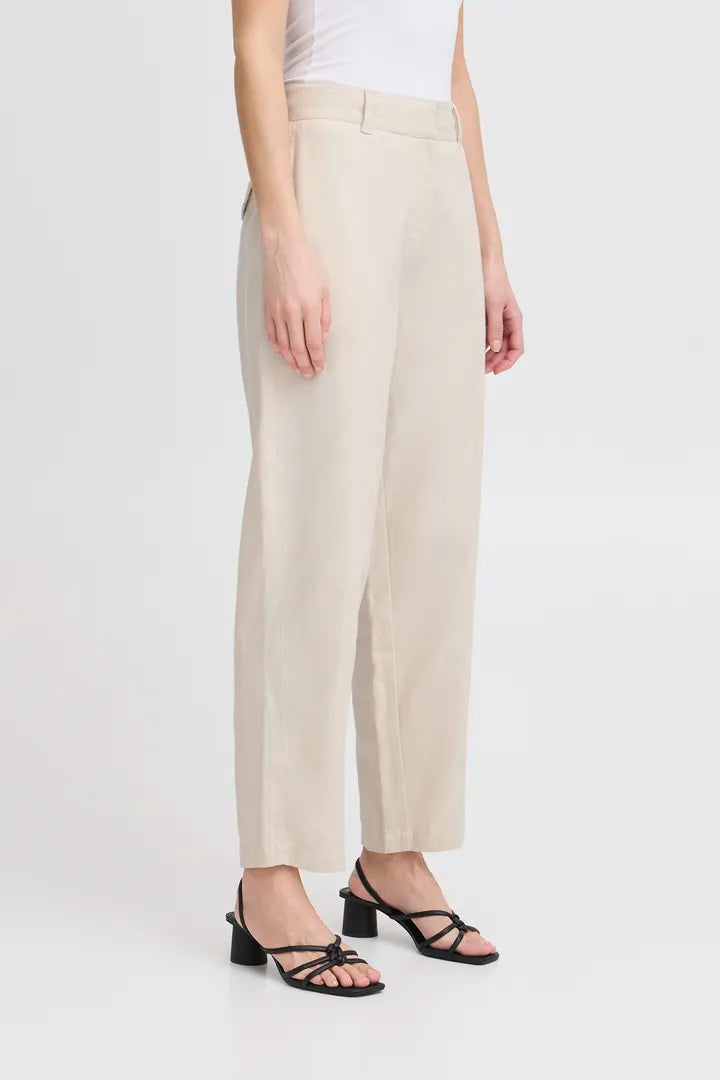 Zahra Pants - Birch Melange