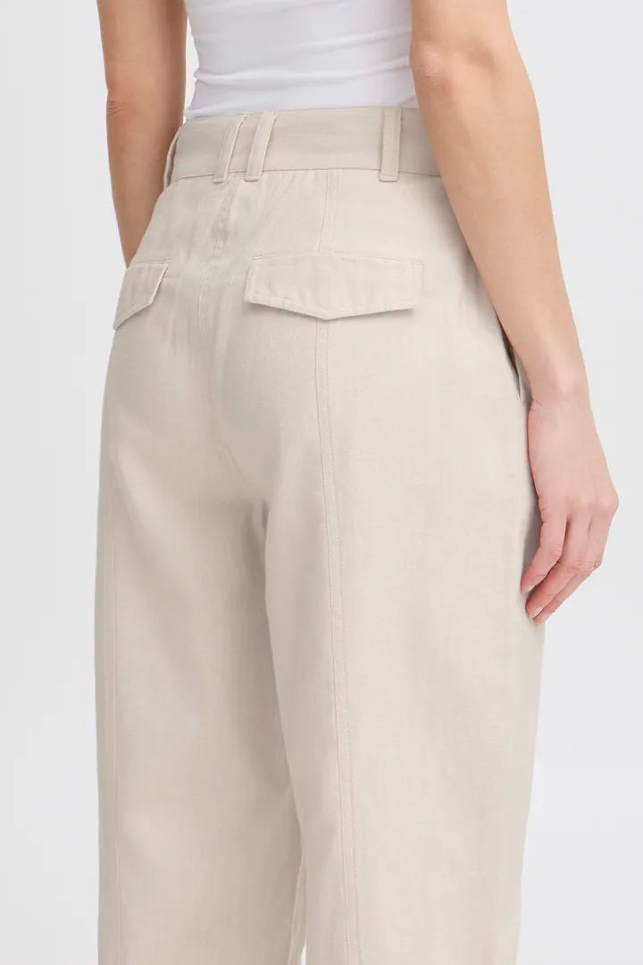 Zahra Pants - Birch Melange