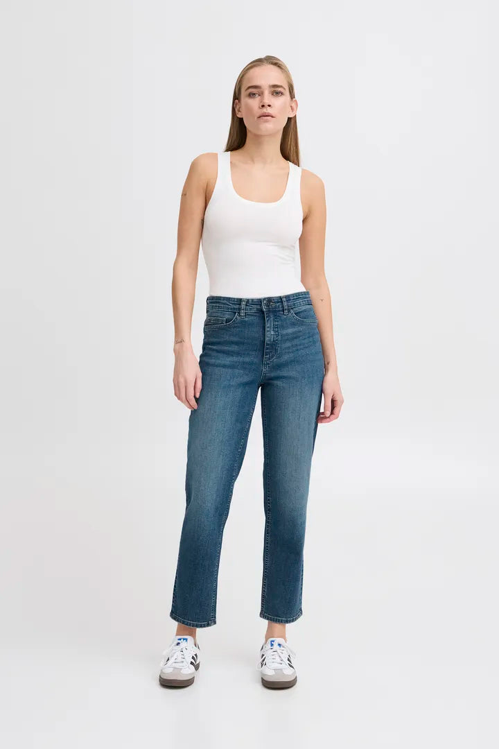 Twiggy Raven Jeans - Medium Blue