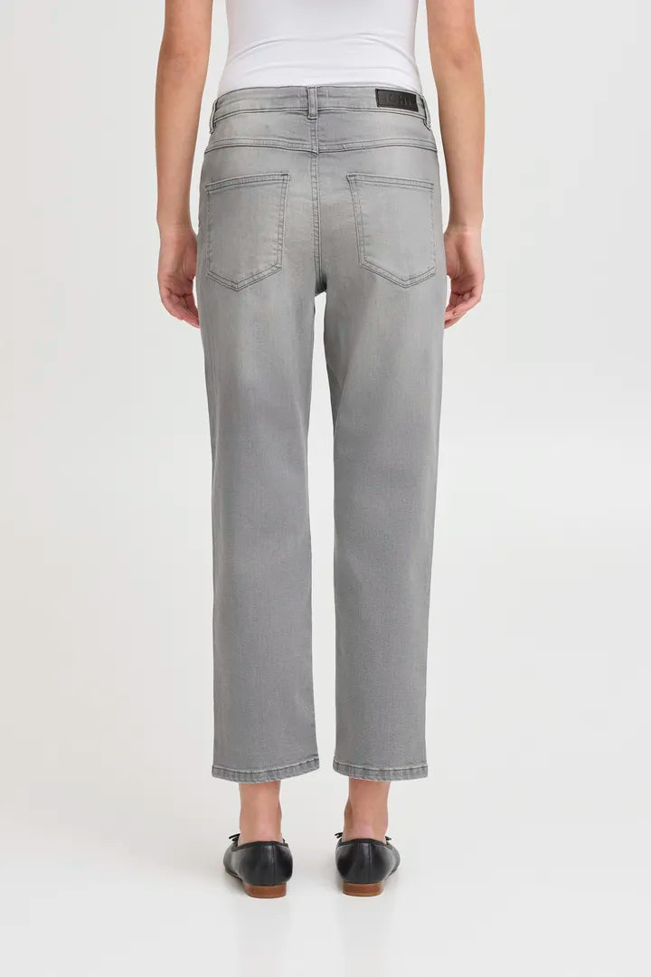 Twiggy Raven Jeans - Light Grey Wash